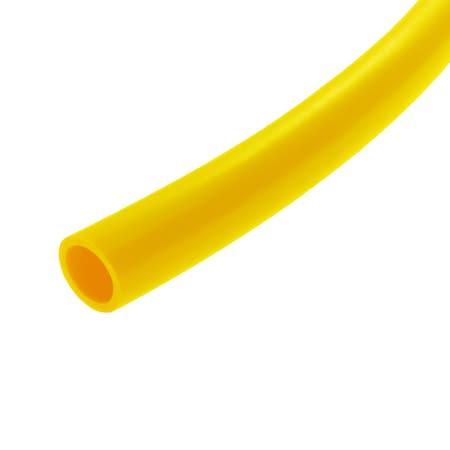 Surethane Polyurethane Tubing, 4mm / 5/32 OD X 100', Yellow